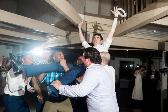 Packed dance floor