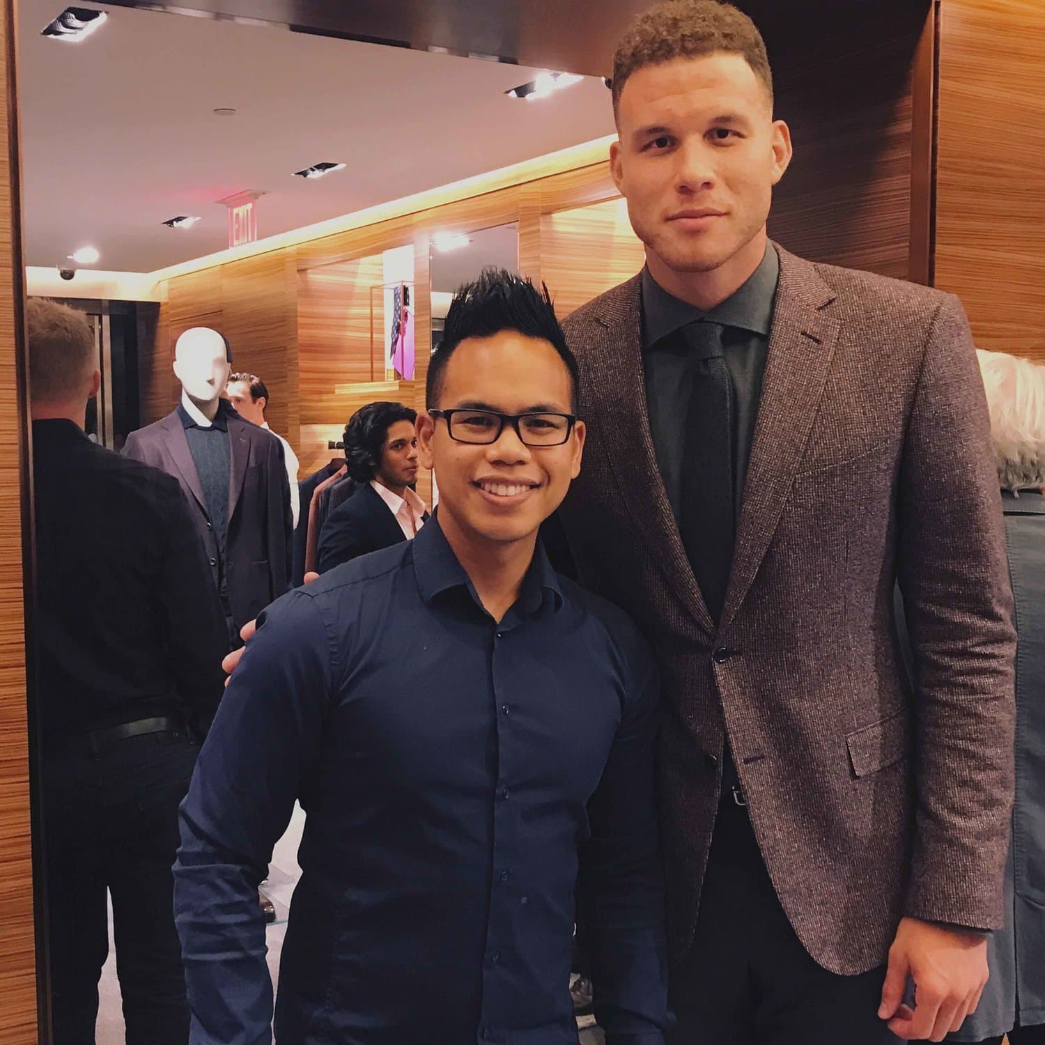 DJ MOJOE with Blake Griffin at a private event